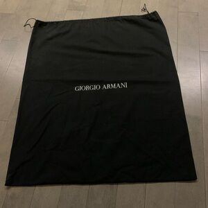 Authentic Giorgio Armani XL Black Dust Bag Sleeper 23x27